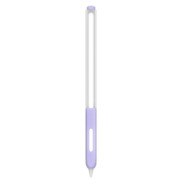 Bsvklp Para Pencil 2 Funda Protectora Silicona Funda Antideslizante (púrpura)