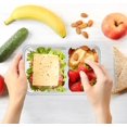 thumbnail image 3 of 200 Pcs Plastic Meal Prep Container with Lid Disposable Clear Lunch Containers Stackable Food Storage Container Box Spill Proof for Salad Snack Microwave Dishwasher Freezer Safe (25 oz), 3 of 6