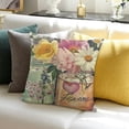 thumbnail image 3 of BANET Spring Decorations - Spring Pillow Covers , Spring Farmhouse Throw Pillow Cover Garden Cushion Case for Home Decor White, 3 of 5