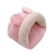 thumbnail image 3 of Pequeña mascota Ratón Hámster dormir Algodón Invierno Cama Rosado Yuyangstore Nido de dormir de hámster, 3 of 8