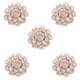 thumbnail image 1 of unbranded 5Ud Cubiertas De Botones Clip-on Doradas Con Floral Y Para Trajes, 1 of 6
