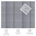 thumbnail image 5 of Edredón Duvet Con Relleno King Size Elefantito  Gris Ultra Suave, 5 of 5