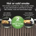 thumbnail image 5 of Hamilton Beach Electric Indoor Grill with Hot and Cold Smoke Infuser and Smoking Rack, Black, 5 of 12