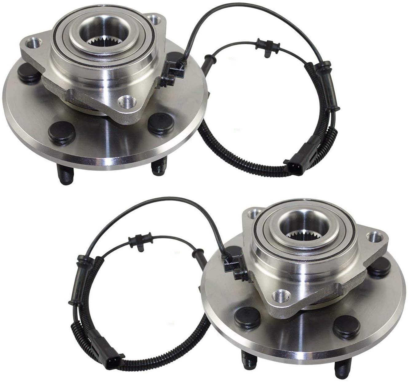 Pair 2 Front Wheel Hub and Bearing Assembly for 20062008 Dodge Ram