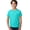 Blue, variant on Youth CVC Crew - TAHITI BLUE - M