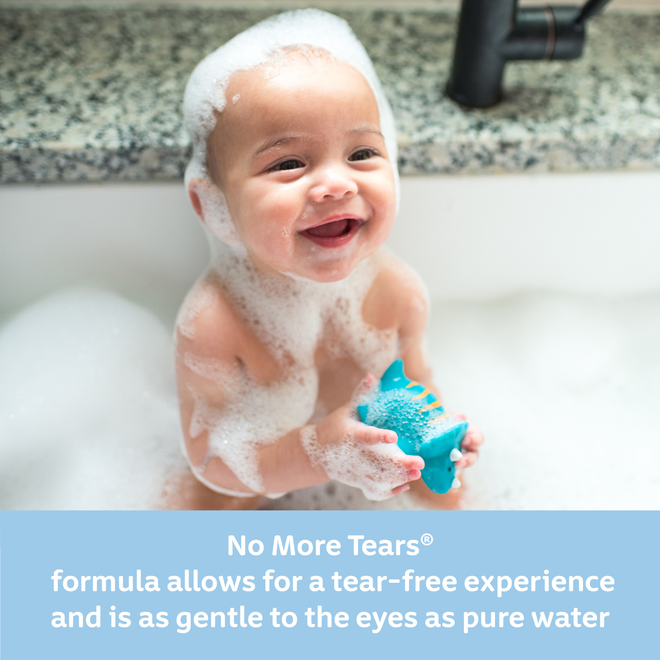Johnson's Skin Nourish Moisture Tear-Free Soap and Baby Body Wash, Vanilla and Oat, 20.3 oz - image 3 of 10
