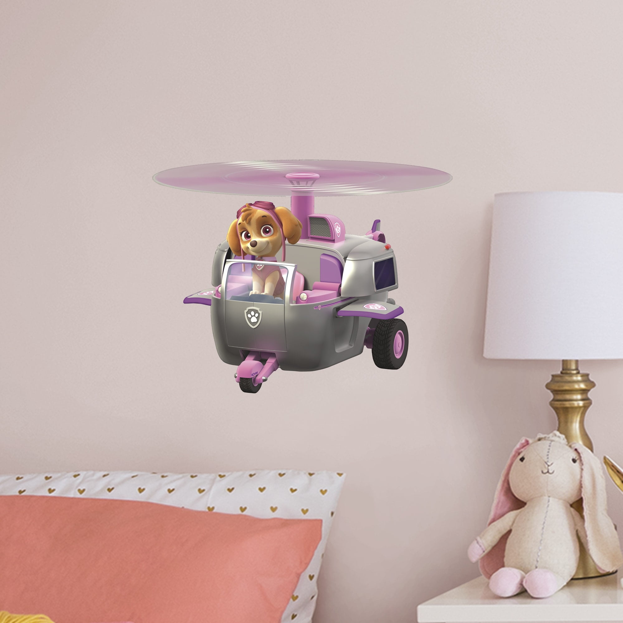 Fathead Skye: Helicopter - Large Officially Licensed PAW Patrol Removable Wall Decal - Walmart