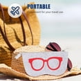 thumbnail image 4 of IDEANATEGRATE Estuche Para Gafas Rosa Resistente Y Con Para Almacenamiento Portátil, 4 of 6