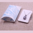 thumbnail image 4 of 24pcs/1lot 2*5.5*8cm Pillow box with 5*4cm inner card Jewelry&Necklace&Earring DIsplay&Packaging Box Wedding Gift box W-Dia 12box12earring card, 4 of 6