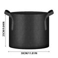 thumbnail image 2 of Large Grow Bags Thickened Non Woven Fabric Planter Pots For Garden Balcony Vegetables Flowers Breathable With Handles Durable Containers, 2 of 6