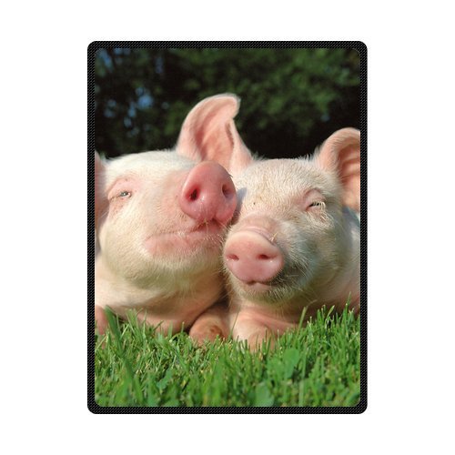 Cadecor Pig Fleece Blanket Throw Blanket 58x80 Inches Walmart Com Walmart Com