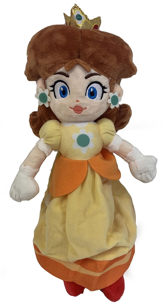 Super Mario Bros Mario Princess Daisy Plush Doll Figure Toy 7 inch Gift 
