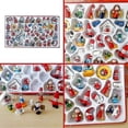 thumbnail image 5 of 24 Piezas De Adornos Navideños De Madera Decoraciones Hechas A Mano Para Árboles De Navidad, 5 of 5