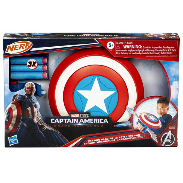 Marvel Studios Captain America Brave New World NERF Skyshot
