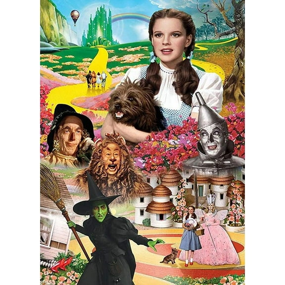 The Wizard of Oz Diamond Painting Kits for Adults, Dorothy DIY 5D Diamond Art Kits for Beginners Full Round Drill Diamond Dots Crystal Craft Kits for Home Wall Art Decor 12x16 inch