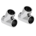 thumbnail image 1 of 2PCS Montaje 7/8 "Soporte Central 60  degree Riel de Mano Barco Marino de material acero Inoxidable 316 Sharpla  Montaje en riel manual para barcos, 1 of 5