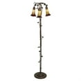 thumbnail image 2 of Meyda Tiffany 255133 Pond Lily 3 Light 58" Tall Tree Floor Lamp - MultiColor, 2 of 2