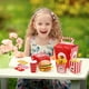 thumbnail image 2 of Juego de comida de juguete para niños: hamburguesas, patatas fritas y accesorios de cocina. Incluye accesorios para juegos de rol., 2 of 7
