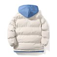 thumbnail image 3 of Men's Fashionable Hooded Winter Jacket - Insulated Warmth, Thick Padding, Versatile for Cold Weather, 3 of 6