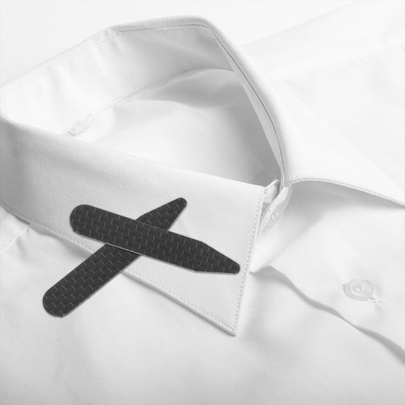 FELTECHELECTR Men Suit Accessory Carbon Pairs 2.36X0.39X0.31In