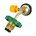 thumbnail image 1 of Adaptador de recarga de tanque de gasolina,Adaptador de recarga de tanque de gas Accesorios de camping,Conector de recarga del tanque del cilindro de gas butano,Convertidor portátil y ligero, 1 of 9