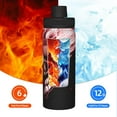 thumbnail image 6 of Okarun DanDaDan Sports Insulated Water Bottles Kettle Stainless Steel Portable Cup18OZ For Travel Gym School, 6 of 8