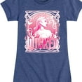 thumbnail image 3 of Wicked - Glinda Portrait - Girls Toddler and Youth Fitted Short Sleeve Graphic Tee, 3 of 5