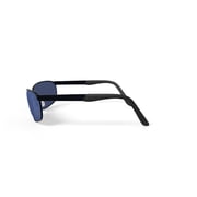 PRX Clawz Men’s Fashion Sunglasses in Matte Brown, Square, Metal, 62-16-130, with Case