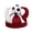 Red One Size, variant on Soccer Horn Hat, Funny Sports Themed Cheering Cap, Plush Football Fan Headwear for Concerts, Game Day, Parties