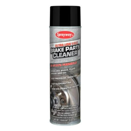 Sprayway SW069 Ultra Low VOC Brake Parts Cleaner, 15 oz