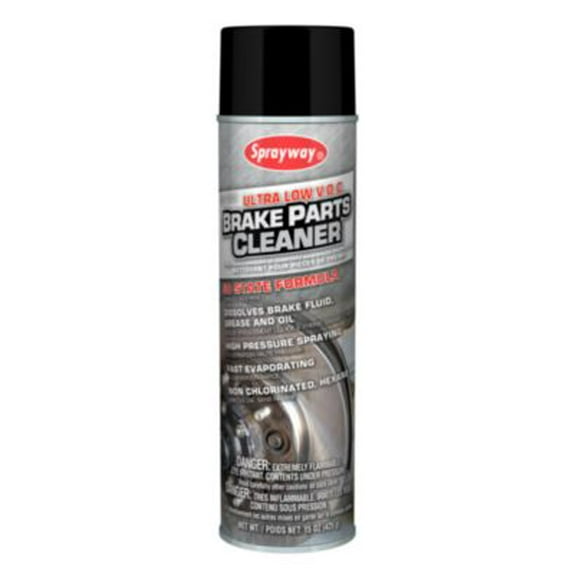 Sprayway SW069 Ultra Low VOC Brake Parts Cleaner, 15 oz