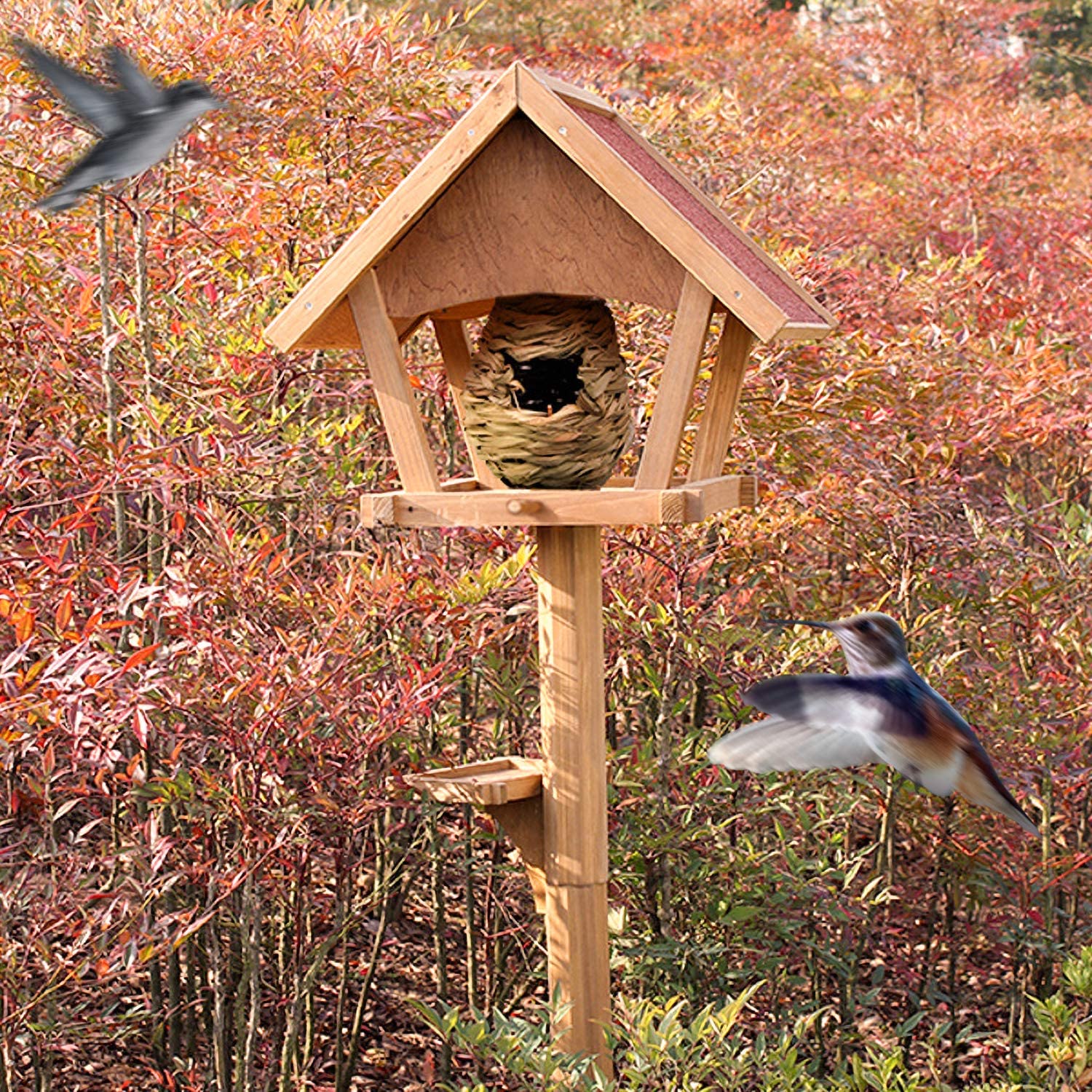 bird nesting wool holder