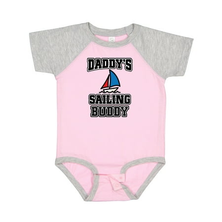 

Inktastic Daddy Sailing Buddy Sailboat Gift Baby Boy or Baby Girl Bodysuit