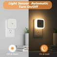 thumbnail image 4 of Sujeet Night Light, Night Lights Plug into Wall 8-Pack, Plug in Night Light, Dusk to Dawn Nightlight Led Night Lights for Bedroom, Bathroom, Hallway Warm White, 4 of 9