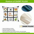thumbnail image 5 of 12pack Sublimation SHORT PLUSH Pillow Cases Blanks, 16 x 16 Inch, 9 Panels Style SHORT PLUSH Throw Pillow Covers, Cushion Cover for Sublimation, Sofa Couch DIY Pillow Case (No Pillow Insert, 12pcs), 5 of 7