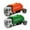 green, variant on DEBGFS Garbage Truck Model Mini 1/48 Garbage Truck Model with Trash Can Kids Children Toys Birthday Gift,orange