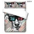 thumbnail image 2 of Conjunto de camas Perro Impresionado Edredón Cubiertas Pillowcases Niños Durmiendo Artículos para el hogar Modelo lindo Patrón de Mascotas Conjuntos de cama de verano M LYSHDW2109250010 3 Piezas kenally HA012376-04, 2 of 7