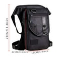 thumbnail image 2 of Bolsa Impermeable de Oxford para Hombre y Mujeres, Bolsa Multifuncional para Motocicleta, Senderismo y Viajes, Negra, 2 of 9