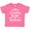 Hot Pink, variant on Inktastic Daddy is My Valentine Girls Girls Toddler T-Shirt
