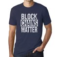 thumbnail image 1 of T-Shirt Graphique pour Hommes Blockchains Matter Cryptocurrency Éco-Responsable Édition Limitée Tee-Shirt Manches Courtes Vintage Cadeau d'Anniversaire Original, 1 of 6