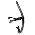 thumbnail image 2 of Natación Nadador Entrenamiento Buceo Snorkel Boquilla suave -Válvula de purga Negro Cola Centro de natación Snorkel, 2 of 8