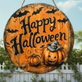 thumbnail image 4 of Mom's Best Letreros de madera de bienvenida para Halloween para colgar en la pared, 4 of 5
