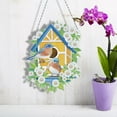 thumbnail image 3 of DIY Art Painting Wreath Kits Special Shaped Rhinestone Art Window Pendants Home Garden Wall Hanging Kits Double Pattern ( Side Point Drill) Easter Ceramic Decorations Easter Bowl Ornament Christmas, 3 of 3