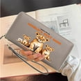 thumbnail image 6 of GEEAD Stylish RFID-Protected Wallet for Women Multiple Card Slots Wallet for Women Humorous Greeting Card Lion Family Motherhood Pride Ideal GiftSoft Texture Portable Change Foreskin Clip, 6 of 10