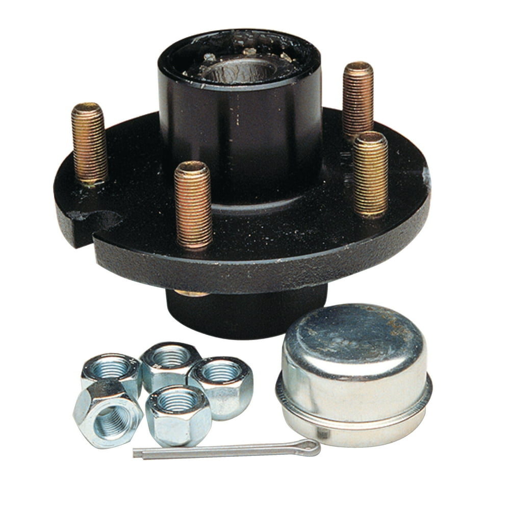 Dexter 1,250 lb Capacity Replacement Wheel Hub Kit with 1" Bearings