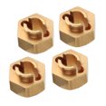 thumbnail image 1 of RC 7mm Brass Hex Wheel Hubs Adapter, Easy To Operate Replaceable 7mm Brass Hex Wheel Hubs Stable Upgrade  for Axial SCX24 1/24 RC Car for AXI90081 for AXI00001, 1 of 8