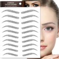 thumbnail image 6 of Eyebrow Stickers Makeup Waterproof Tattoo Long Lasting Black Natural E6E1, 6 of 9