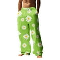 thumbnail image 1 of WEAIXIMIUNG Salopette Homme Ajustée Mode Décontractée Homme Imprimé Léopard 3D Numérique Pantalon Droit Décontracté Style Trois, 1 of 5
