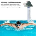 thumbnail image 3 of Termómetro Flotante, Termómetro De Piscina Con Forma De Tortuga De Agua De Dibujos Animados, Duradero, Fácil De Leer, Ligero, Resistente Al Agua Para Bañeras Para Interiores, 3 of 7