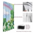 thumbnail image 6 of St Patrick's Day Blackout Curtains for Bedroom/Living Room, Pinch Pleated Black Out Curtains, Green Gnomes Shamrock Cloud Plants Rainbow Room Darkening Window Drapes with Hooks 2 Panels, 59"x70", 6 of 8